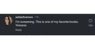 A comment on Alan Ritchson's post (Image Via Instagram/@alanritchson)